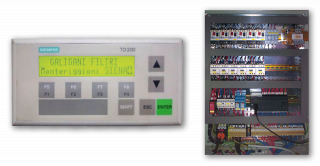Siemens PLC installed as standard on each filter press